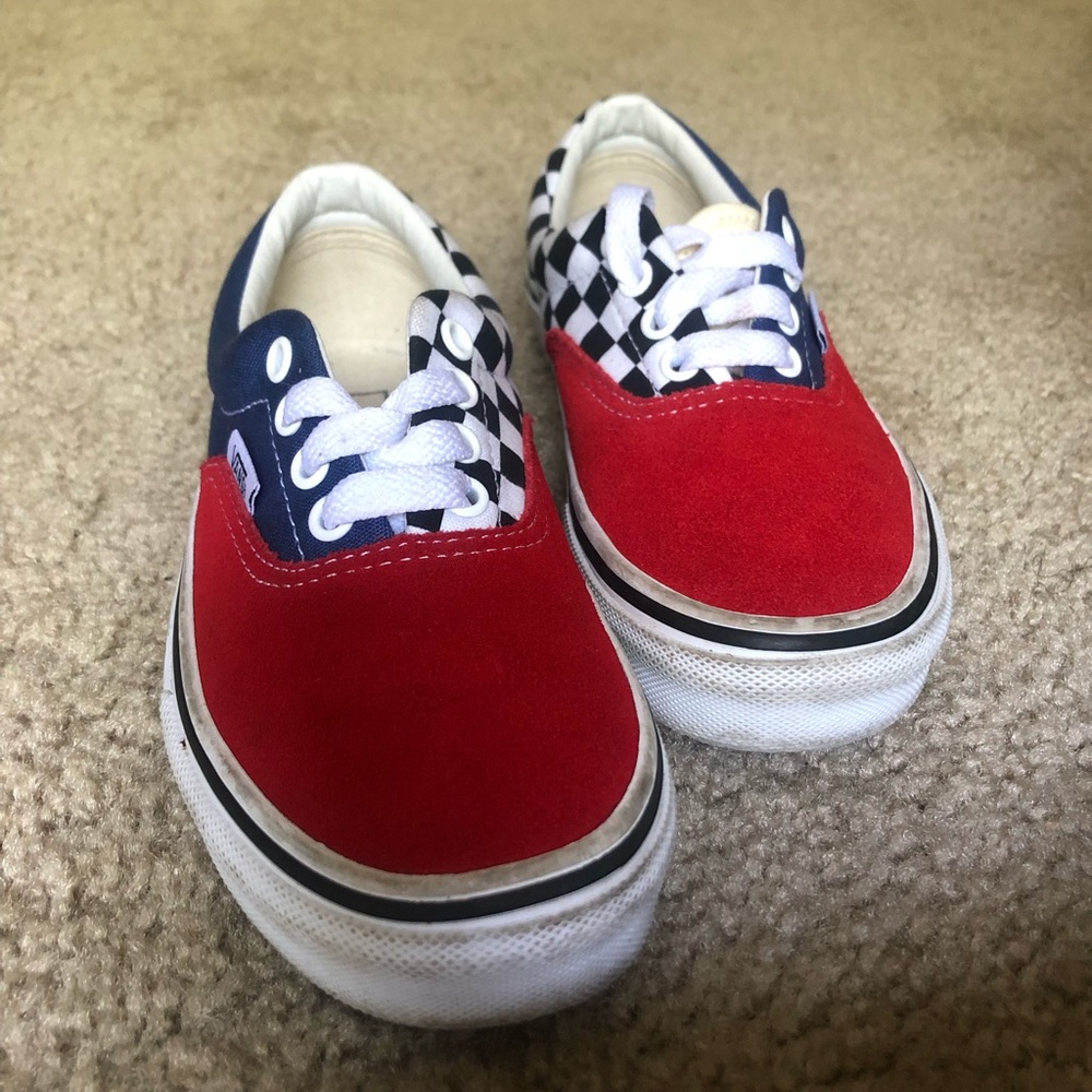 COPY - VANS Checkered Lace Up Skate Canvas